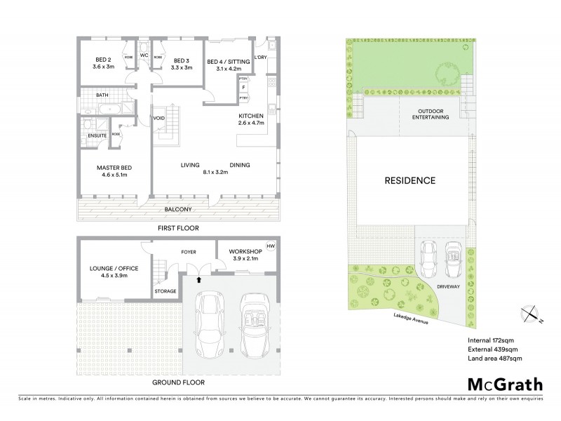 196 Lakedge Avenue, Berkeley Vale NSW 2261 Floorplan