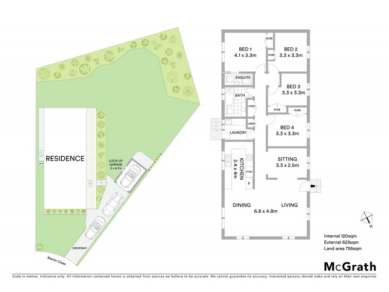 8 Martin Close, Chittaway Bay NSW 2261 Floorplan