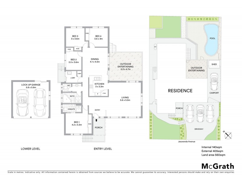 11 Jacaranda Avenue, Glenning Valley NSW 2261 Floorplan