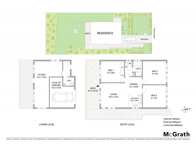 50 Platypus Road, Berkeley Vale NSW 2261 Floorplan