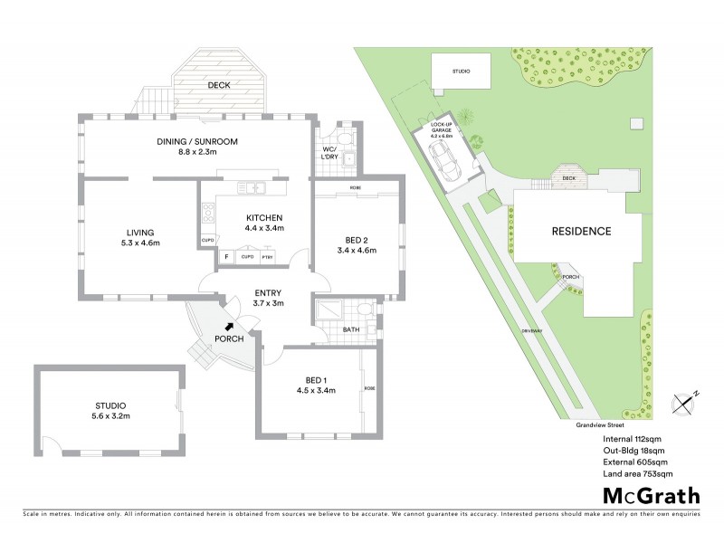 71 Grandview Street, Shelly Beach NSW 2261 Floorplan