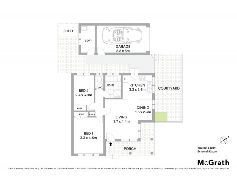 1/3-5 Oaks Avenue, Long Jetty NSW 2261 Floorplan