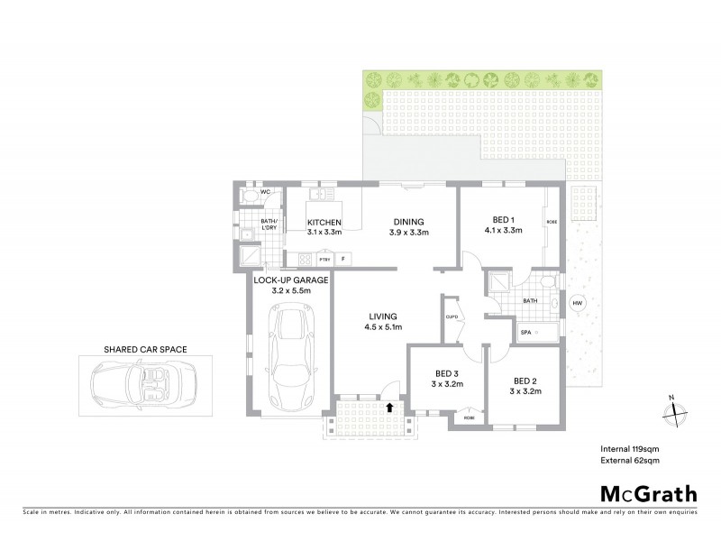 1/22 Pacific Street, Long Jetty NSW 2261 Floorplan