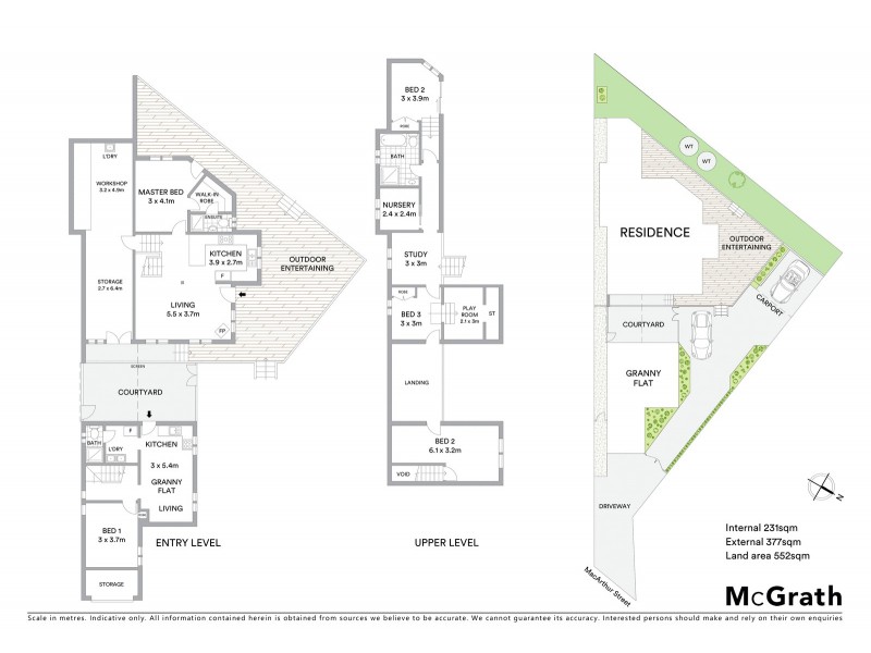 25A Macarthur Street, Killarney Vale NSW 2261 Floorplan