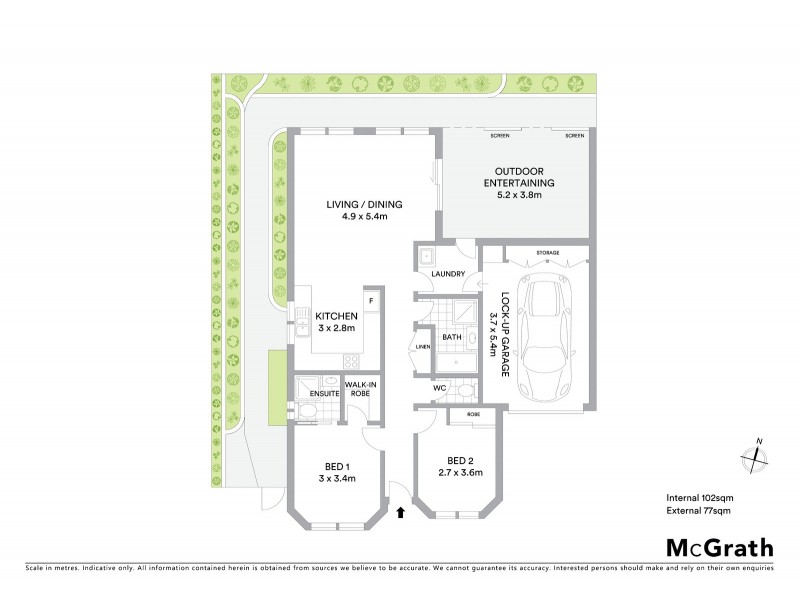 3/25 Bay Road, The Entrance NSW 2261 Floorplan