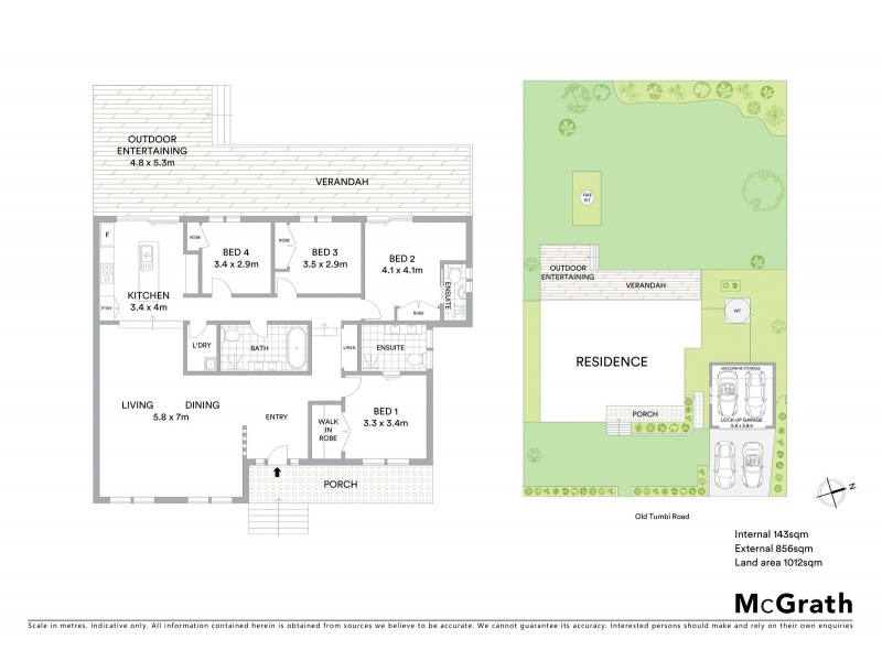 1 Old Tumbi Road, Wamberal NSW 2260 Floorplan