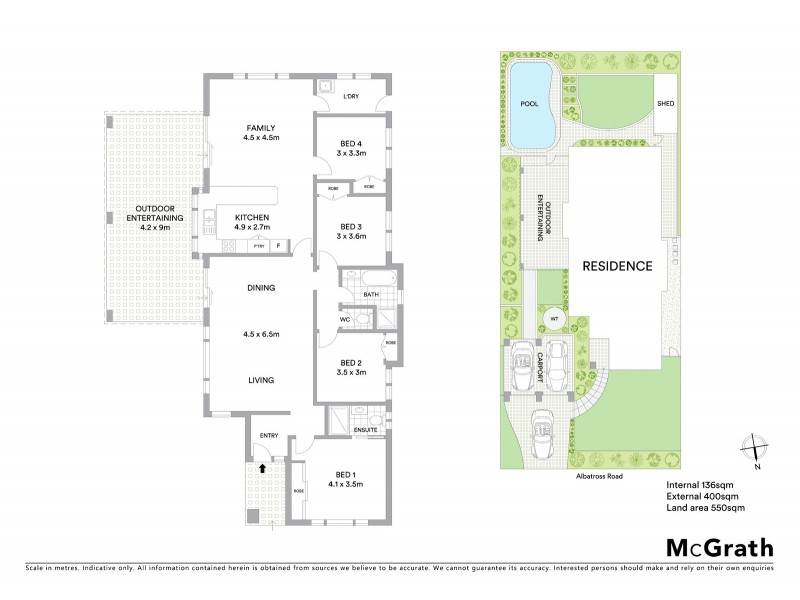 94 Albatross Road, Berkeley Vale NSW 2261 Floorplan
