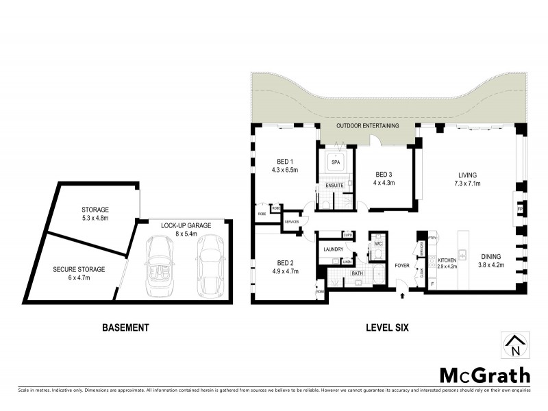 22/50 Ocean Parade, The Entrance NSW 2261 Floorplan