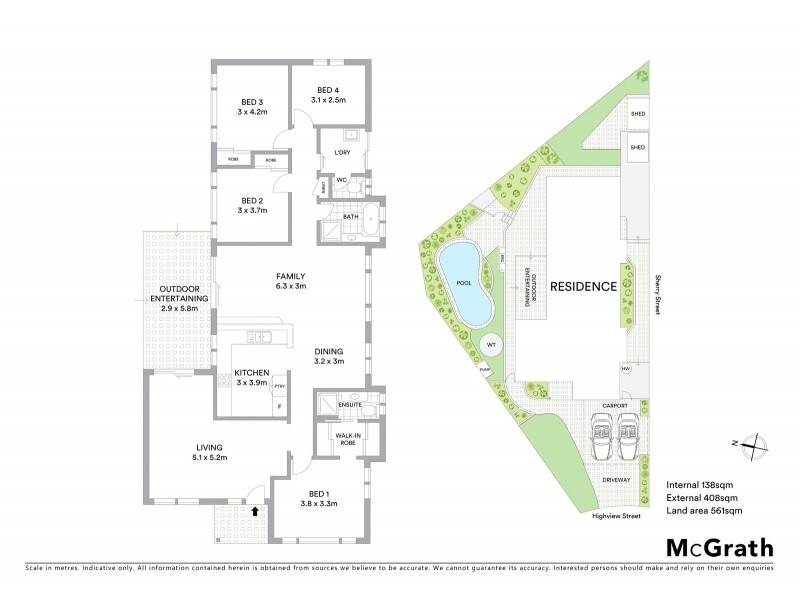59 Highview Street, Tumbi Umbi NSW 2261 Floorplan