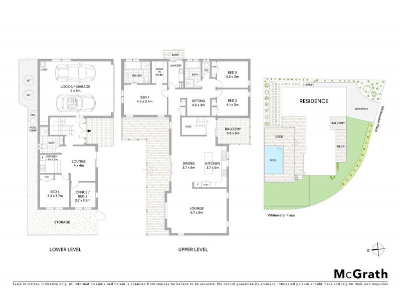 5 Whitewater Place, Sapphire Beach NSW 2450 Floorplan