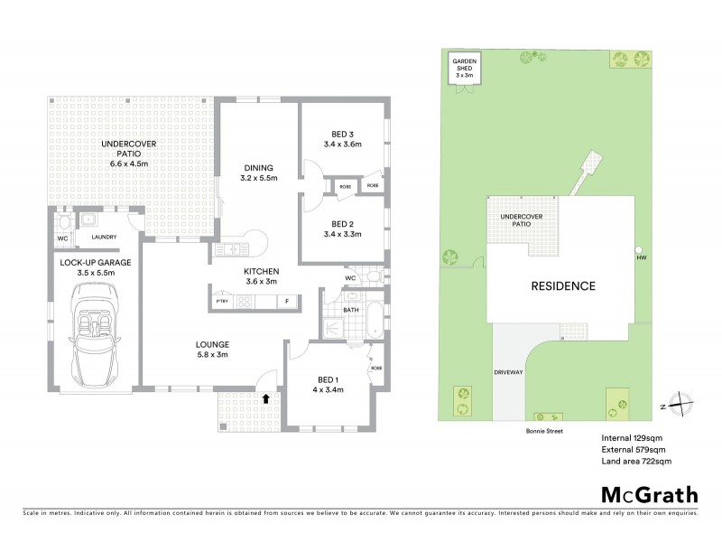 6 Bonnie Street, North Boambee Valley NSW 2450 Floorplan