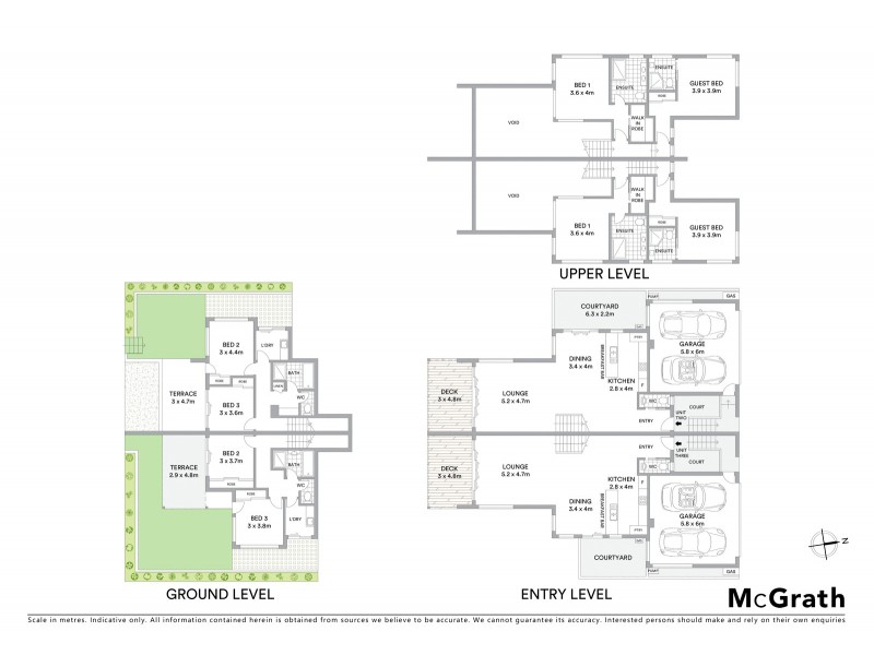 40A & 40B Ocean Street, Woolgoolga NSW 2456 Floorplan