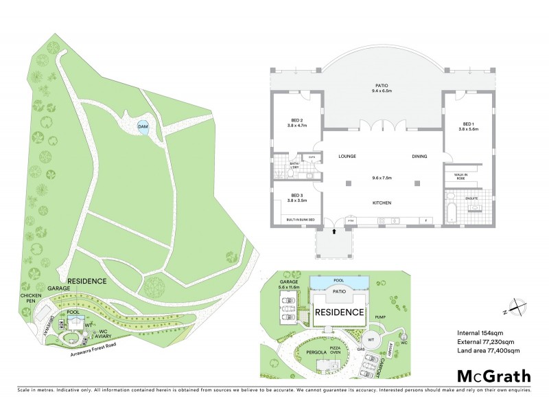 107 Arrawarra Forest Road, Woolgoolga NSW 2456 Floorplan