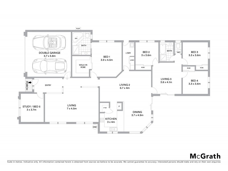 2 Letitia Place, Bonville NSW 2441 Floorplan