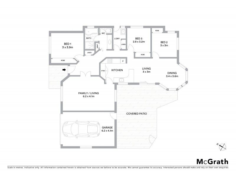 4 Ilex Court, Boambee East NSW 2452 Floorplan