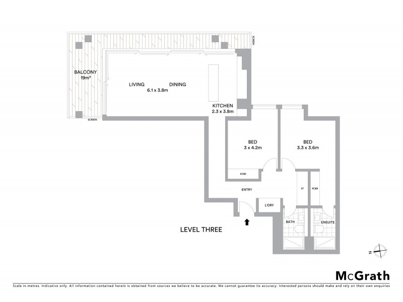 C305/20 Archibald Avenue, Waterloo NSW 2017 Floorplan