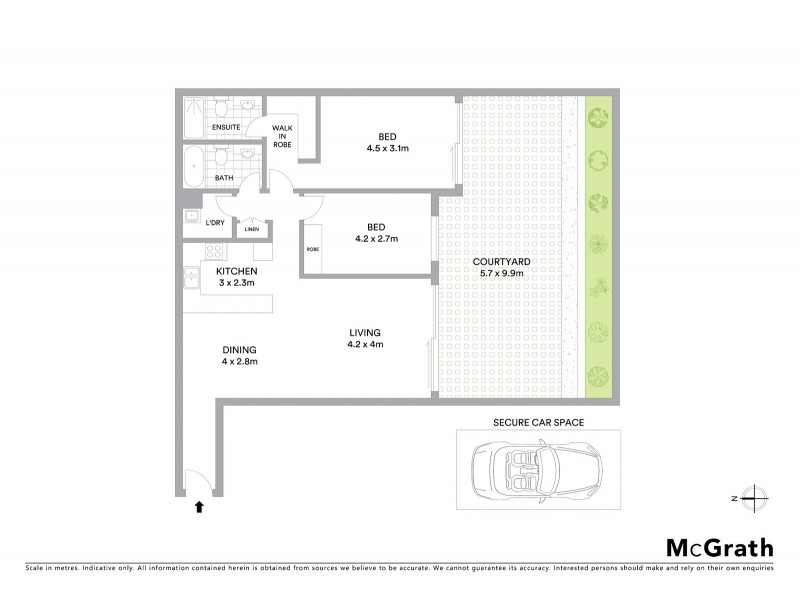 11203/177 Mitchell Road, Erskineville NSW 2043 Floorplan