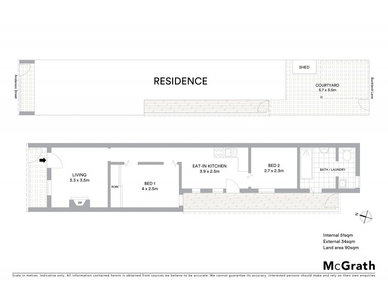 14 Anderson Street, Alexandria NSW 2015 Floorplan