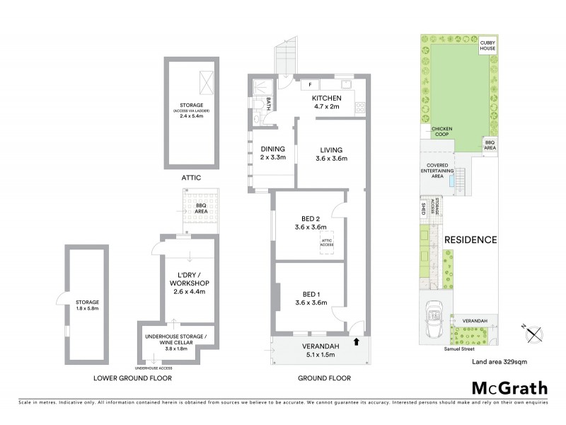 59 Samuel Street, Tempe NSW 2044 Floorplan