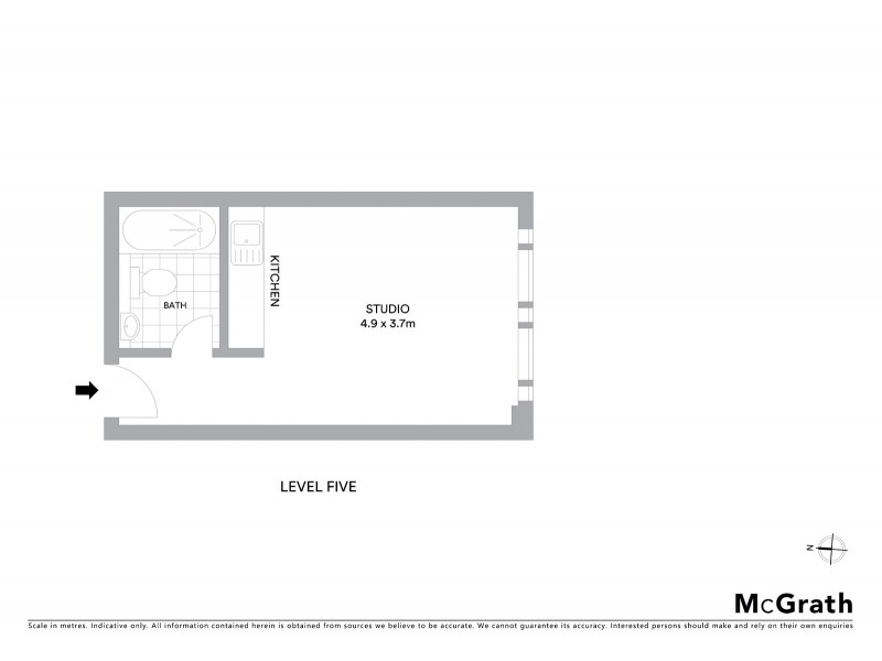 514/88 King Street, Newtown NSW 2042 Floorplan