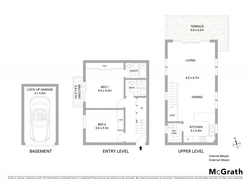 18/161 Queen Street, Beaconsfield NSW 2015 Floorplan