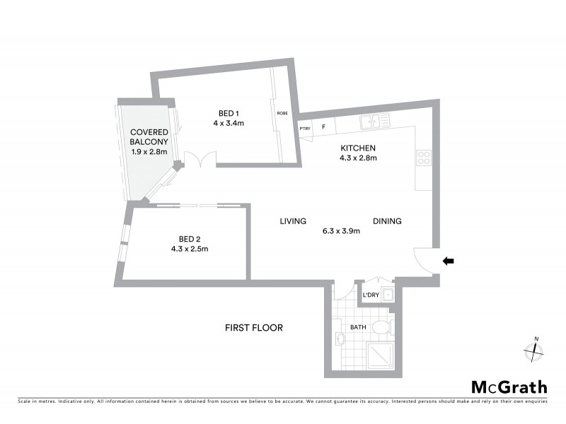 7/70 Parramatta Road, Camperdown NSW 2050 Floorplan