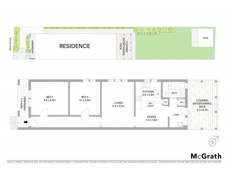 11 Foreman Street, Tempe NSW 2044 Floorplan