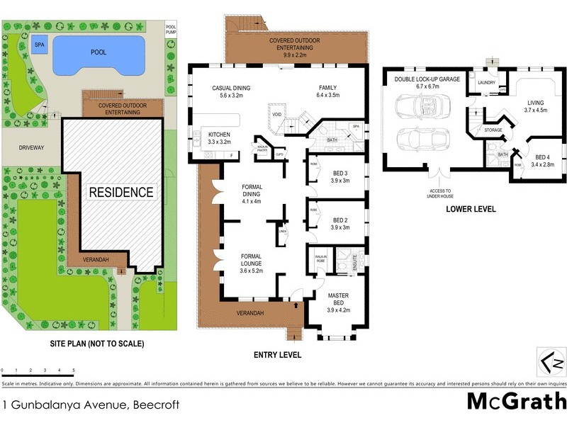 1 Gunbalanya Avenue, Beecroft NSW 2119 Floorplan