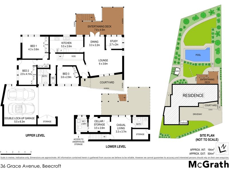 36 Grace Avenue, Beecroft NSW 2119 Floorplan