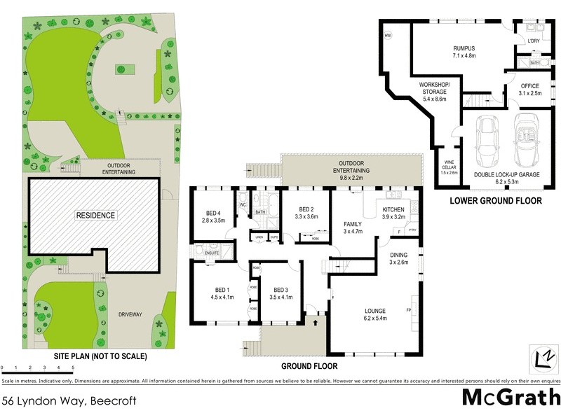 56 Lyndon Way, Beecroft NSW 2119 Floorplan