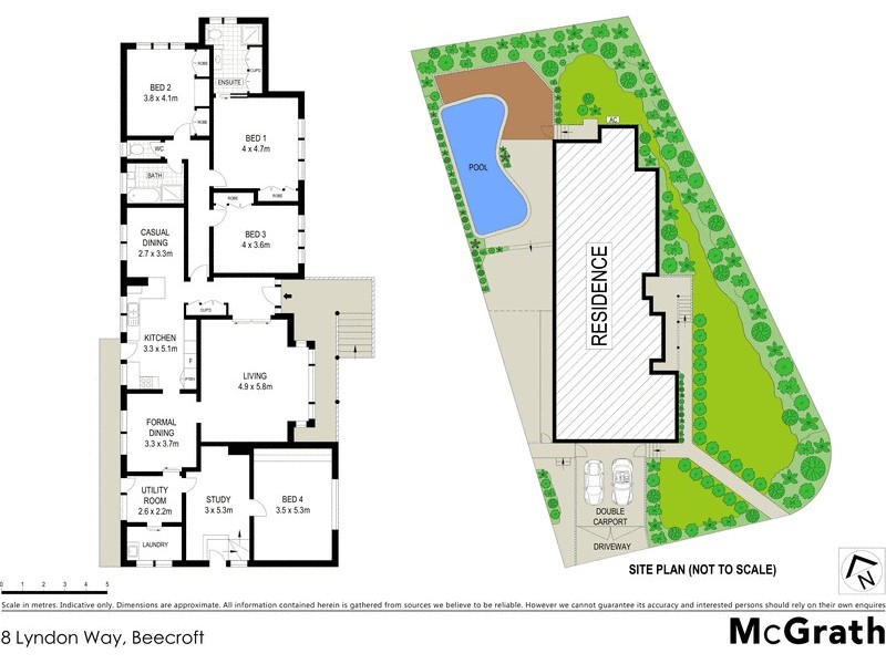 8 Lyndon Way, Beecroft NSW 2119 Floorplan