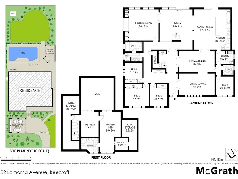82 Lamorna Avenue, Beecroft NSW 2119 Floorplan