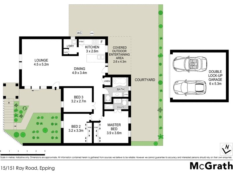 15/151 Ray Road, Epping NSW 2121 Floorplan