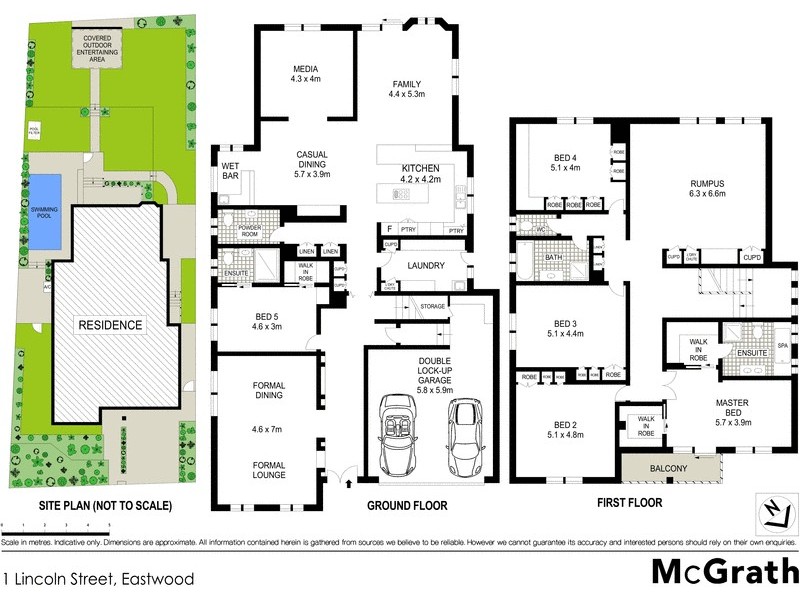 1 Lincoln Street, Eastwood NSW 2122 Floorplan