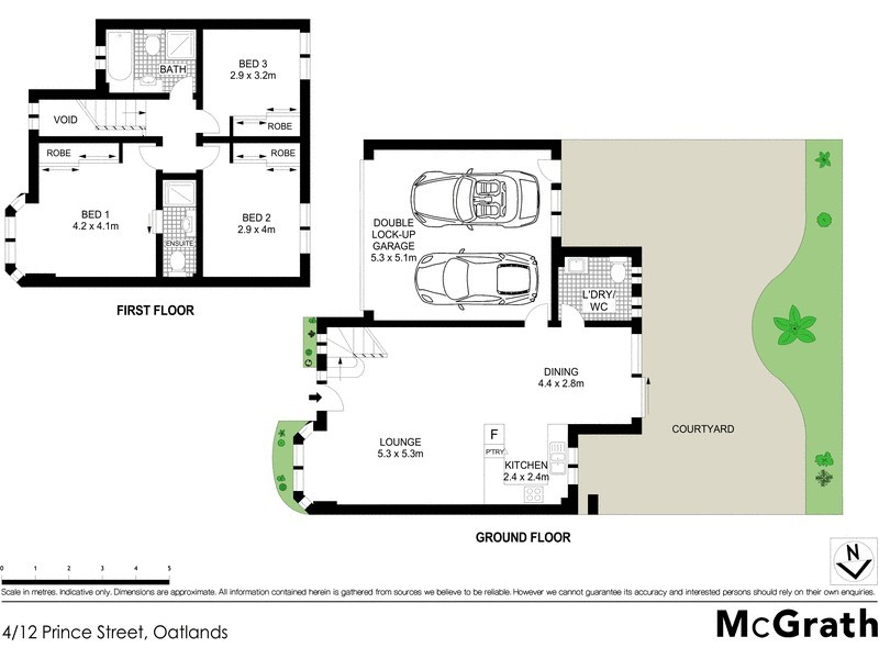 4/12 Prince Street, Oatlands NSW 2117 Floorplan