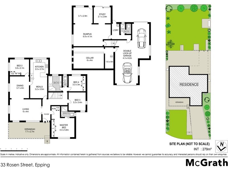 33 Rosen Street, Epping NSW 2121 Floorplan