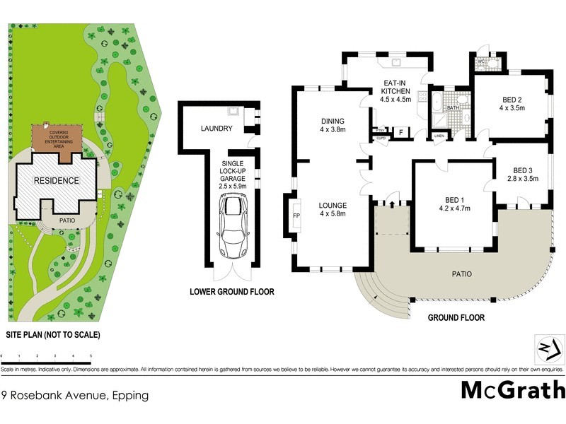 9 Rosebank Avenue, Epping NSW 2121 Floorplan