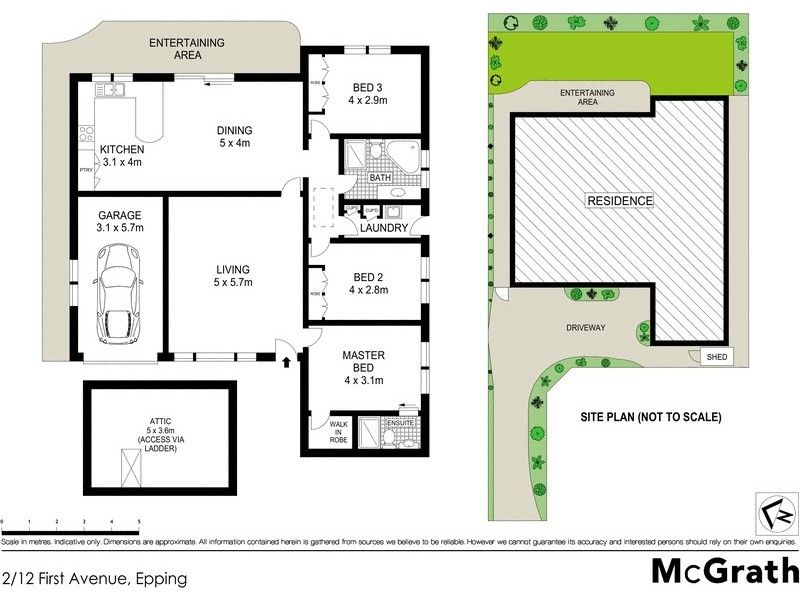 2/12 First Avenue, Epping NSW 2121 Floorplan