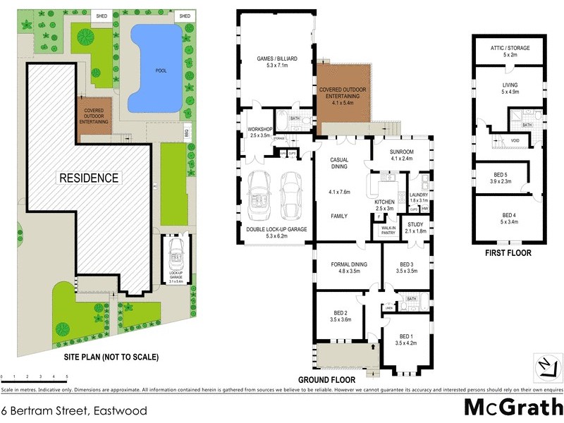 6 Bertram Street, Eastwood NSW 2122 Floorplan