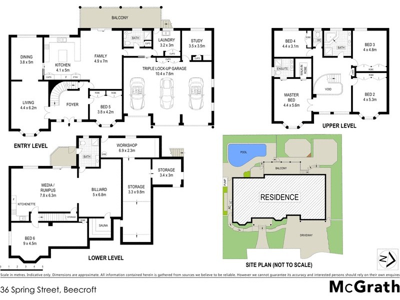 36 Spring Street, Beecroft NSW 2119 Floorplan