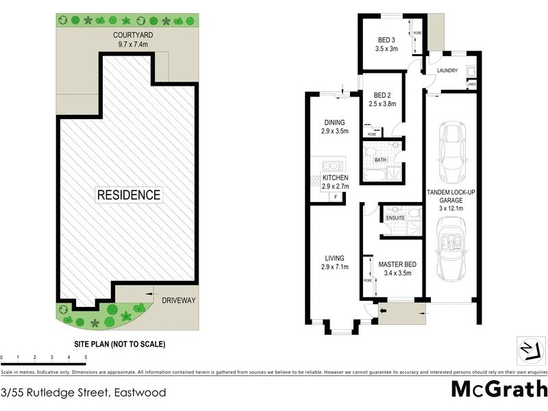 3/55 Rutledge Street, Eastwood NSW 2122 Floorplan