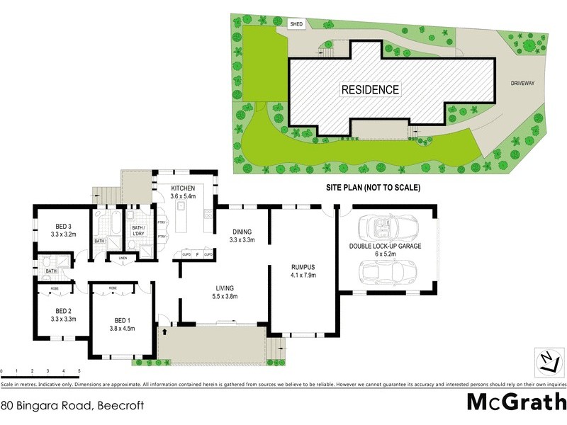 80 Bingara Road, Beecroft NSW 2119 Floorplan