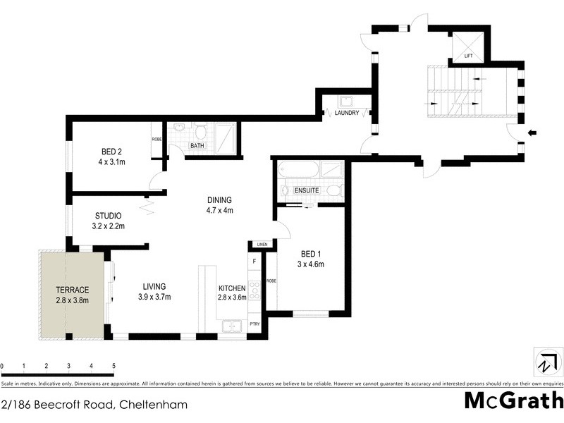 2/186 Beecroft Road, Cheltenham NSW 2119 Floorplan