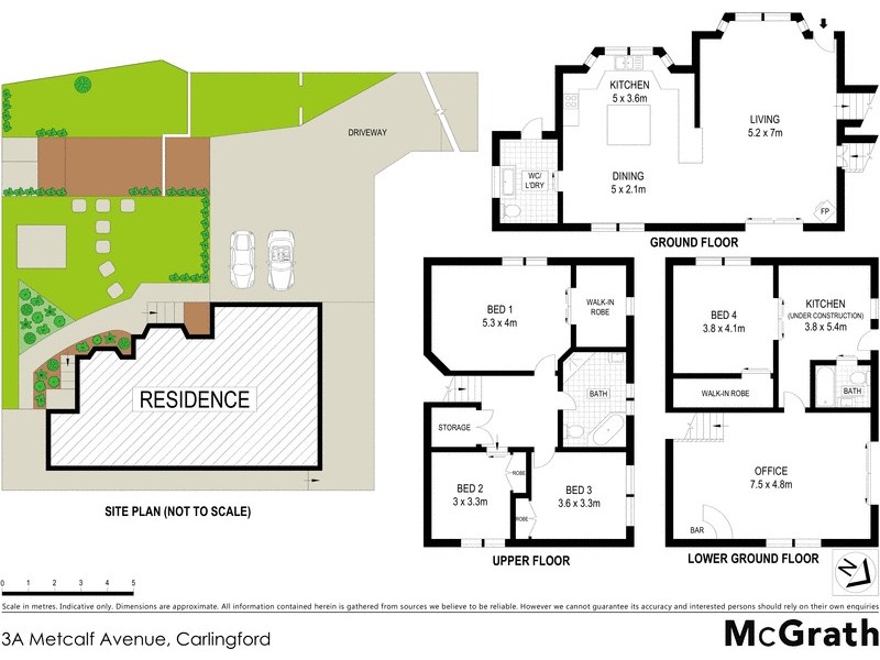 3A Metcalf Avenue, Carlingford NSW 2118 Floorplan