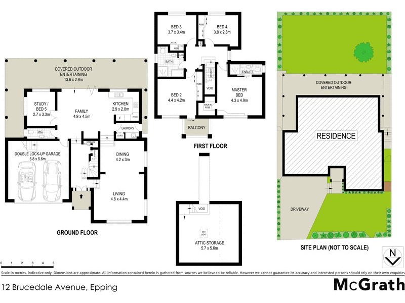 12 Brucedale Avenue, Epping NSW 2121 Floorplan