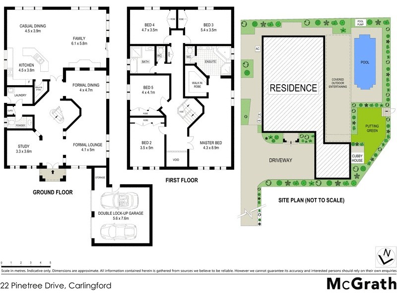 22 Pinetree Drive, Carlingford NSW 2118 Floorplan