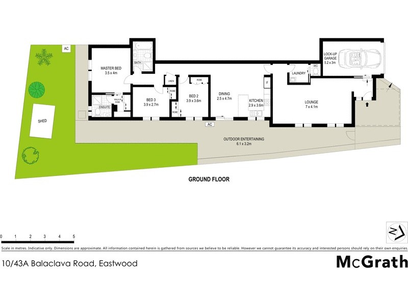 10/43A Balaclava Road, Eastwood NSW 2122 Floorplan