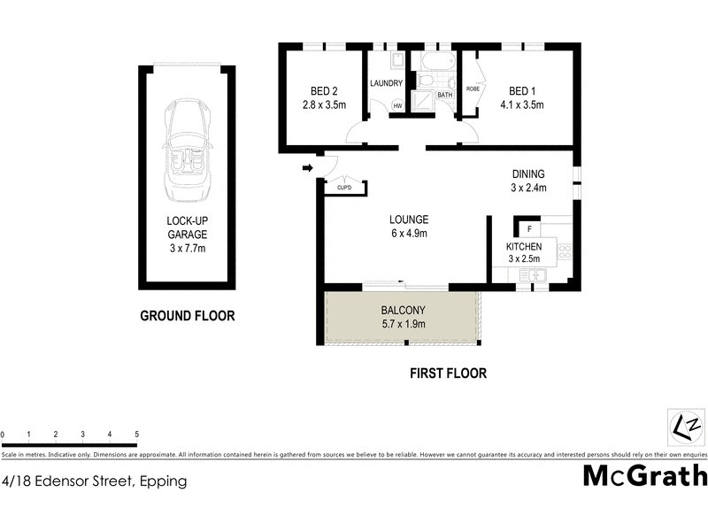 4/18 Edensor Street, Epping NSW 2121 Floorplan