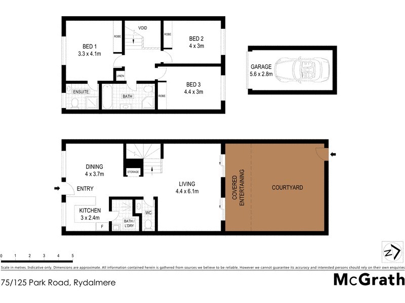 75/125 Park Road, Rydalmere NSW 2116 Floorplan