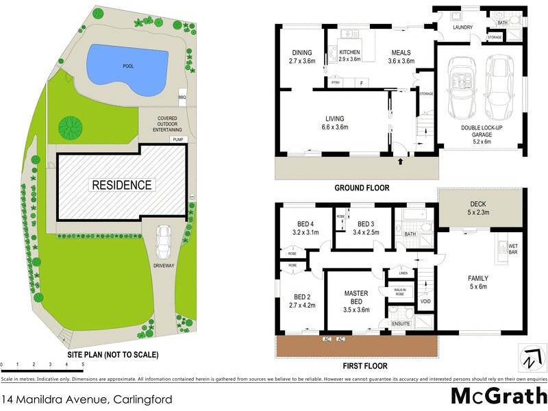 14 Manildra Avenue, Carlingford NSW 2118 Floorplan